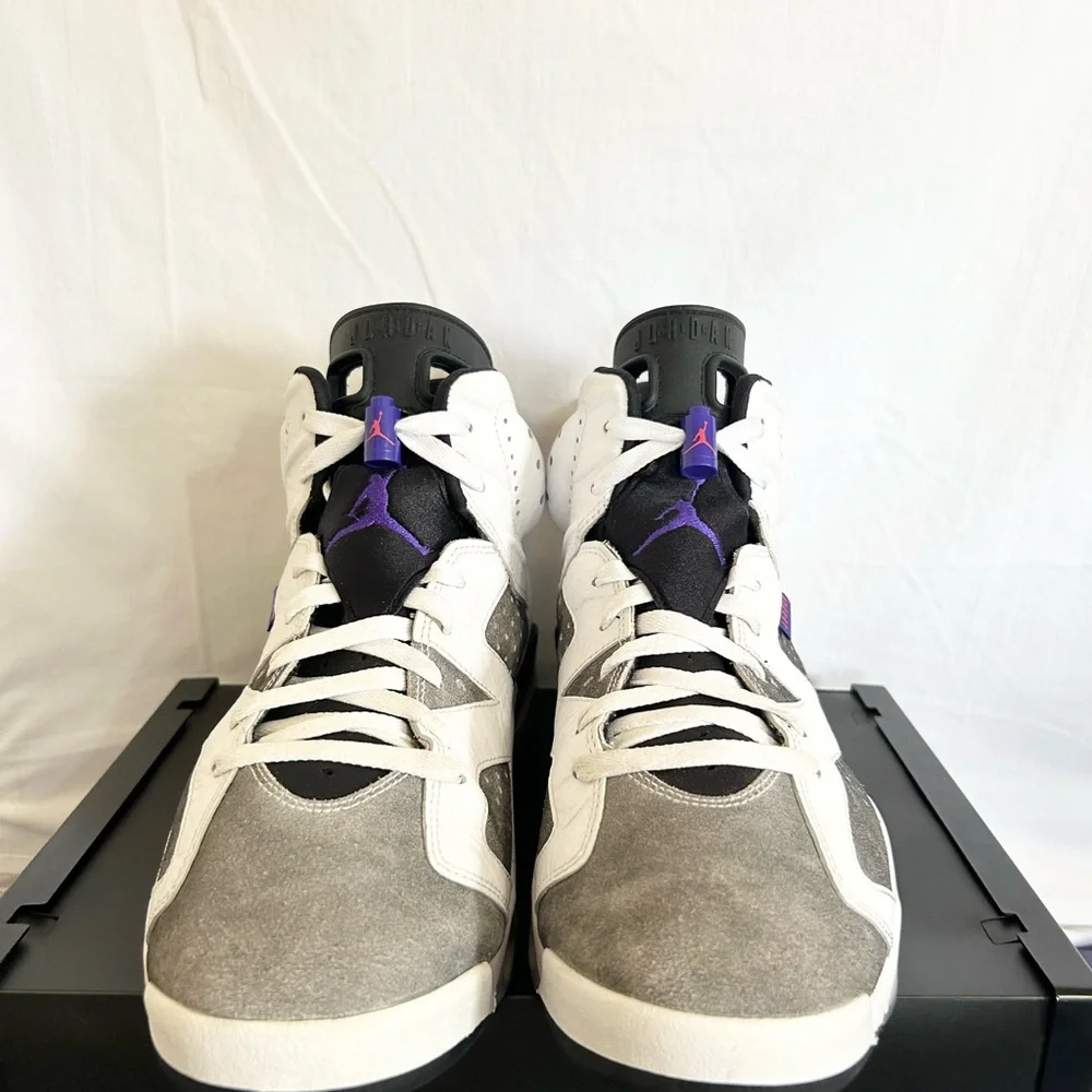 AUTHENTIC Jordan 6 Retro Flight Nostalgia size 11 CI3125-100 2019 PRE-OWNED